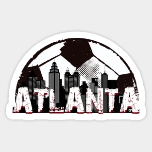 Atlanta soccer Sticker